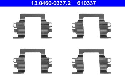 Комплектующие, колодки дискового тормоза ATE 13.0460-0337.2 для OPEL FRONTERA