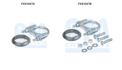 Монтажный комплект, катализатор BM CATALYSTS FK91047 для AUDI CABRIOLET