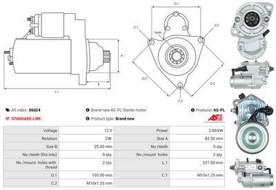 STARTER AS-PL S6024 4