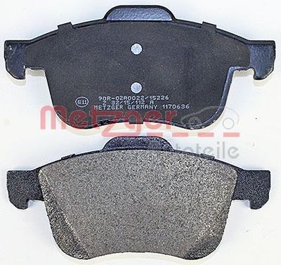 Brake Pad Set, disc brake 1170636