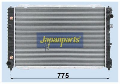 JAPANPARTS Radiatorius, variklio aušinimas