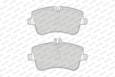 SET PLACUTE FRANA FRANA DISC FERODO FDB1428 1