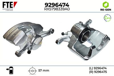 спирачен апарат FTE 9296474