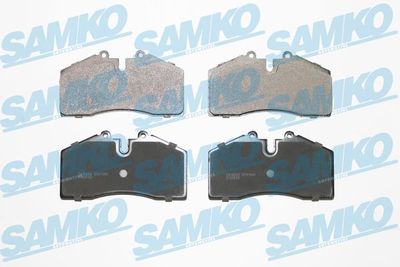 Комплект тормозных колодок, дисковый тормоз SAMKO 5SP466 для PORSCHE 959