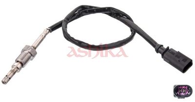 датчик, температура на изгорелите газове ASHIKA 161-00-0975