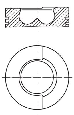 Zuiger - 0082900 - MAHLE