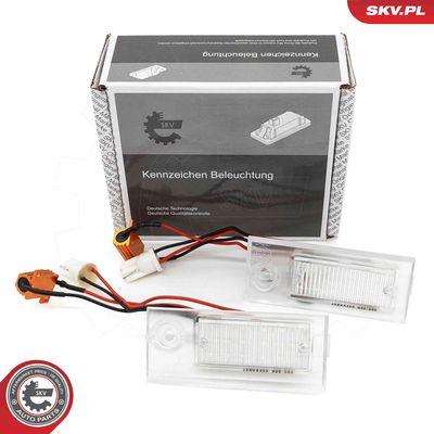 Osvětlení SPZ ESEN SKV 72SKV503