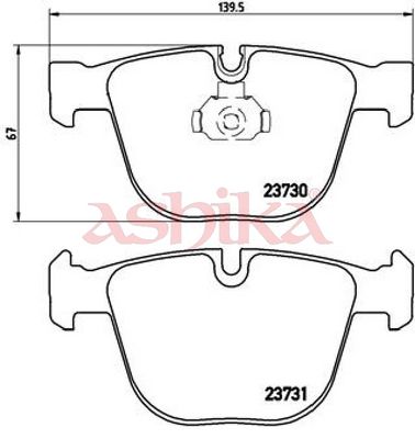 SET PLACUTE FRANA FRANA DISC ASHIKA 51000109 1
