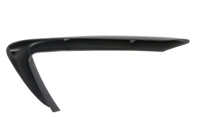 Grillestrip vooraan Voor Links (plastic, zwart) past: MASERATI QUATTROPORTE VI 01.21-