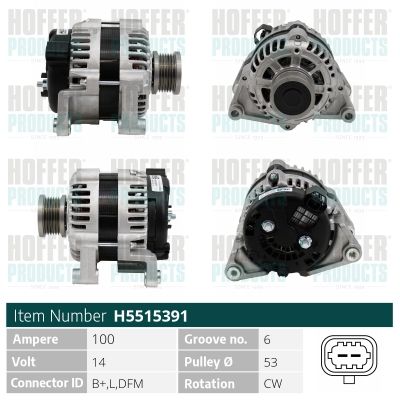 генератор HOFFER H5515391