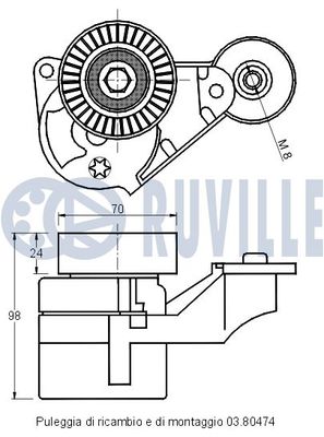 INTINZATOR CUREA CUREA DISTRIBUTIE RUVILLE 541159 1