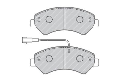 SET PLACUTE FRANA FRANA DISC FERODO FVR1926 1