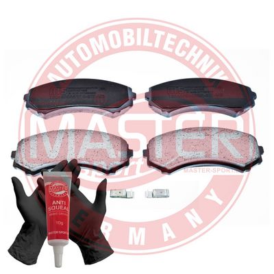 Sada brzdových platničiek kotúčovej brzdy MASTER-SPORT GERMANY Premium 13046058532N-SET-MS