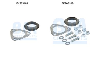 Монтажен комплект, изпускателна тръба BM Catalysts FK70310