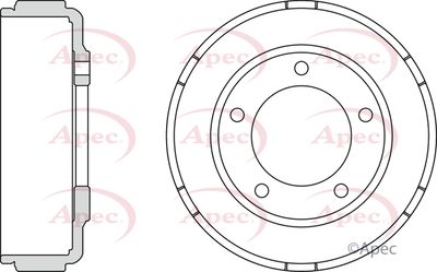 Brake Drum APEC DRM9919