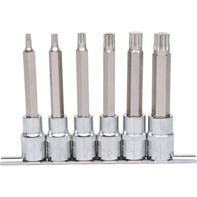 Ks Tools - Sada dlhých bitov XNZ, M5-M14, 1/2" 6ks