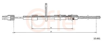 CABLU FRANA DE PARCARE