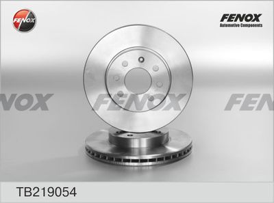 Тормозной диск FENOX TB219054 для DAEWOO REZZO