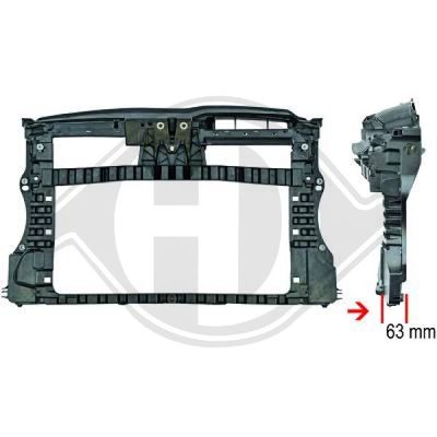 DIEDERICHS 2215003 Решетка радиатора  для VW GOLF (Фольцваген Голф)