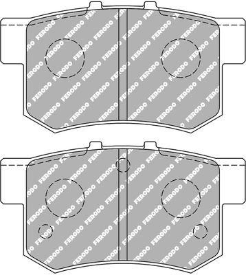 BREMSBELAGSATZ SCHEIBENBREMSE