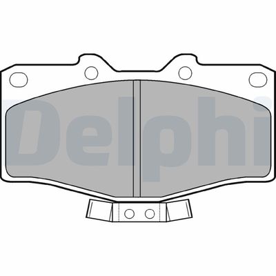 Brake Pad Set, disc brake LP951