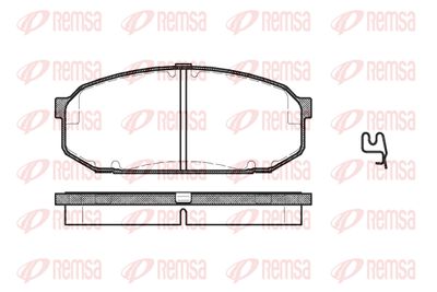 KAWE 0504 02 Тормозные колодки и сигнализаторы  для MAZDA 323 C IV (BG) 1.8 16V Turbo 4WD