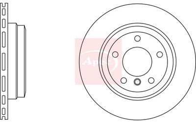 APEC Brake Disc DSK2715