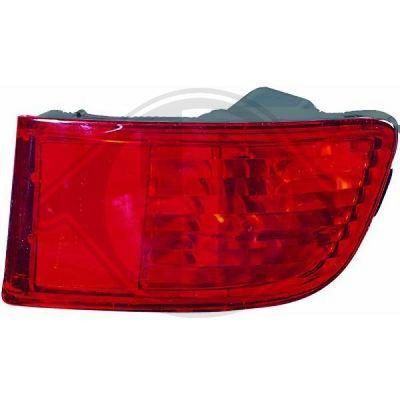 Задний фонарь DIEDERICHS 6673893 для TOYOTA LAND CRUISER PRADO