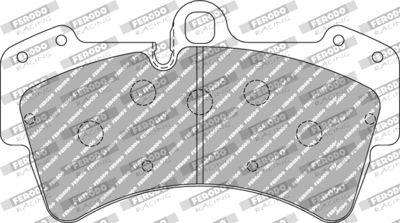 Комплект тормозных колодок, дисковый тормоз FERODO RACING FCP1626H для VW TOUAREG