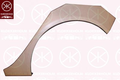 KLOKKERHOLM 3721581 Подкрылок  для MITSUBISHI LANCER VIII Sportback (CX_A) 1.5 Bifuel