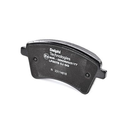 BREMSBELAGSATZ SCHEIBENBREMSE DELPHI LP2078 6