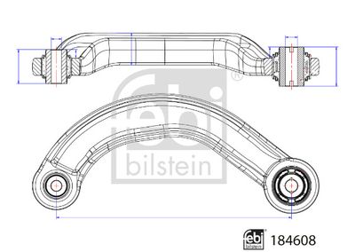 FEBI BILSTEIN 184608 Деталь для FORD MONDEO V седан (CD) 2.0 TDCi 4x4 FEBI BILSTEIN 184608 Деталь для FORD MONDEO V седан (CD) 2.0 TDCi 4x4