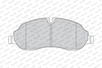 BREMSBELAGSATZ SCHEIBENBREMSE FERODO FVR4661 1