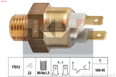 COMUTATOR TEMPERATURA VENTILATOR RADIATOR