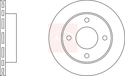 APEC Brake Disc DSK235