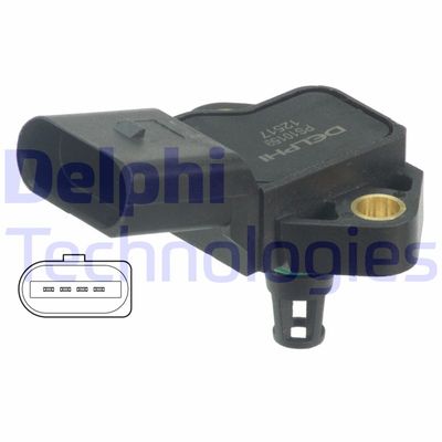 Sensor, laddtryck DELPHI PS10159
