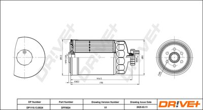FILTRU COMBUSTIBIL DR!VE+ DP1110130024 0