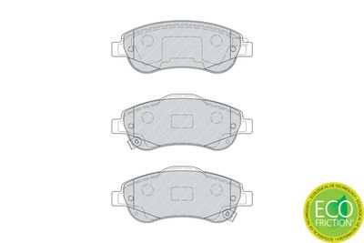 Brake Pad Set, disc brake FDB4228