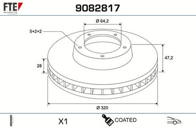 DISC FRANA FTE 9082817