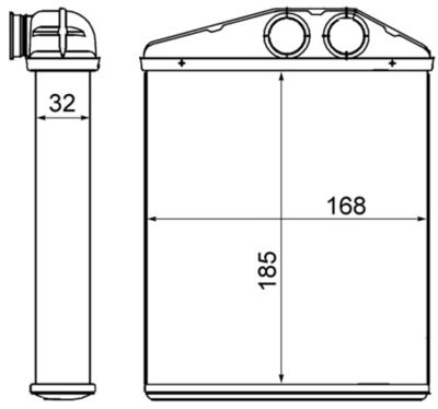 WäRMETAUSCHER INNENRAUMHEIZUNG