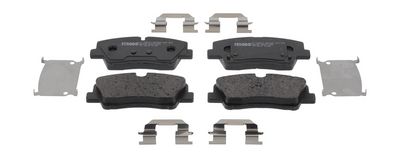 Remblokken set Achter , past: HYUNDAI H350 2.5D 04.15-