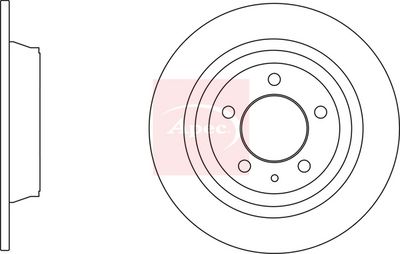APEC Brake Disc DSK3121