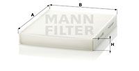 CU2533-2 MANN-FILTER фильтр салона MANN-FILTER 