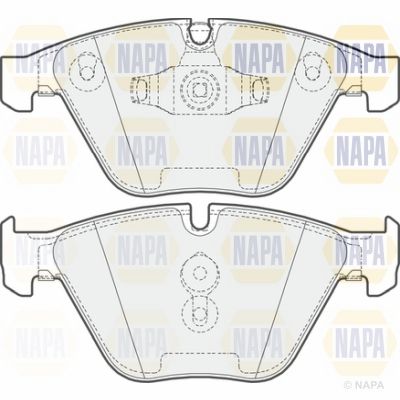 Brake Pad Set NAPA NBP1564