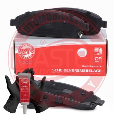 Sada brzdových platničiek kotúčovej brzdy MASTER-SPORT GERMANY Premium 13046141362N-SET-MS
