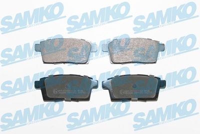Комплект тормозных колодок, дисковый тормоз SAMKO 5SP1572 для MAZDA CX-9