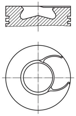 Kolv MAHLE 2136700