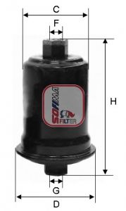 SOFIMA S 1556 B Топливный фильтр  для HYUNDAI XG (Хендай Xг)