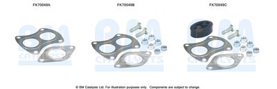 Монтажен комплект, изпускателна тръба BM Catalysts FK70049