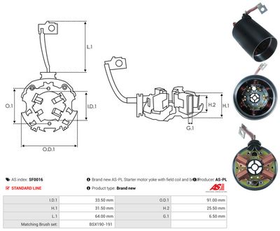 Vorschau Halter, Kohlebürsten Ansicht 4
